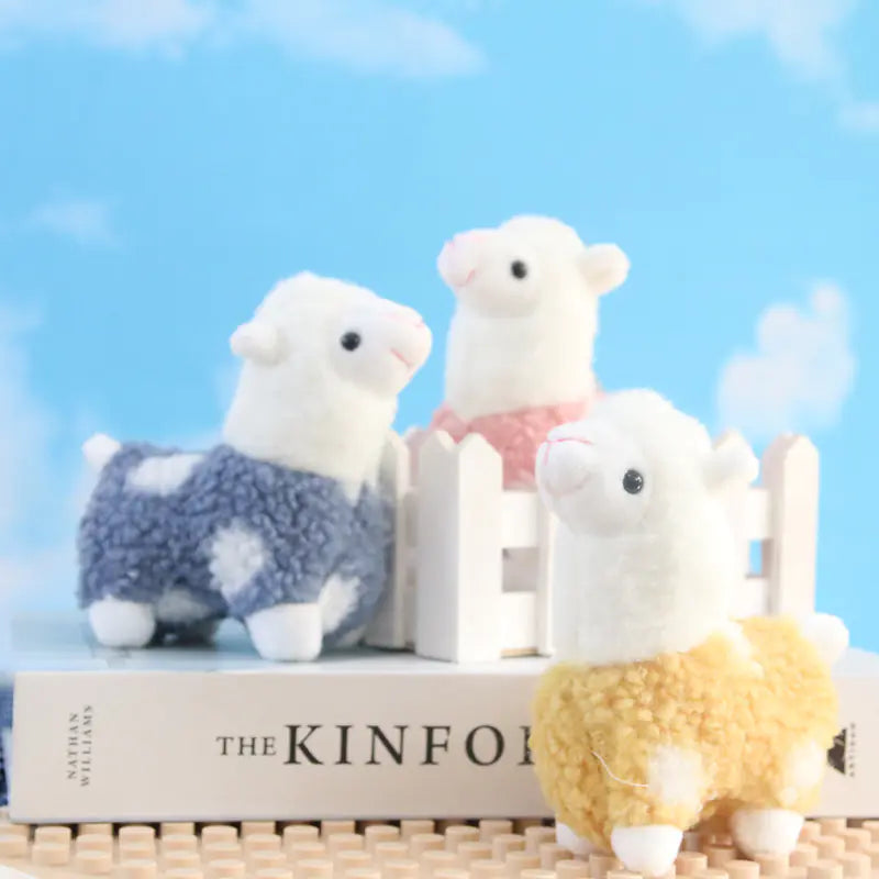 Cute Alpaca Plush Keychain Pendant Doll for Girls