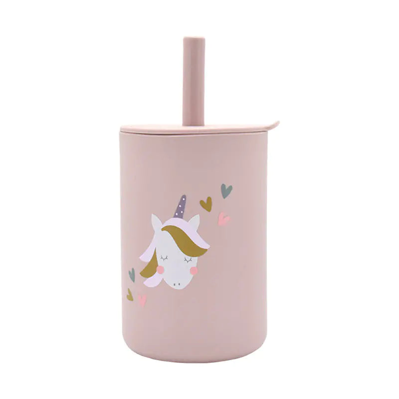 Spill-Proof Baby Silicone Sippy Cup