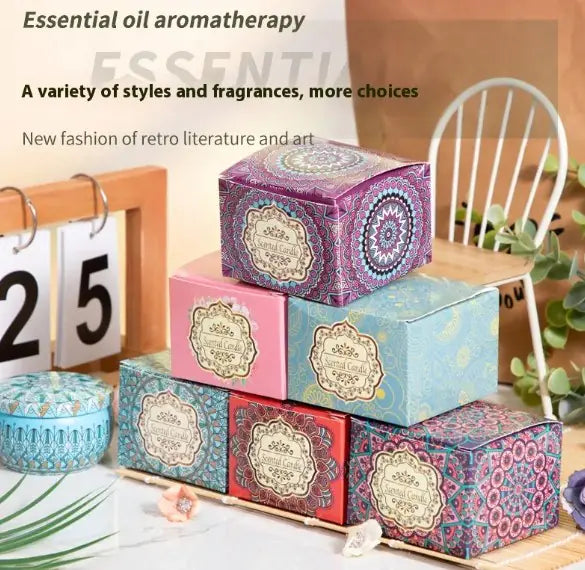 Essential Oil & Petal Aroma Candle