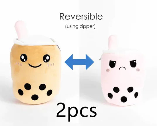 Cute Reversible Boba Plushie