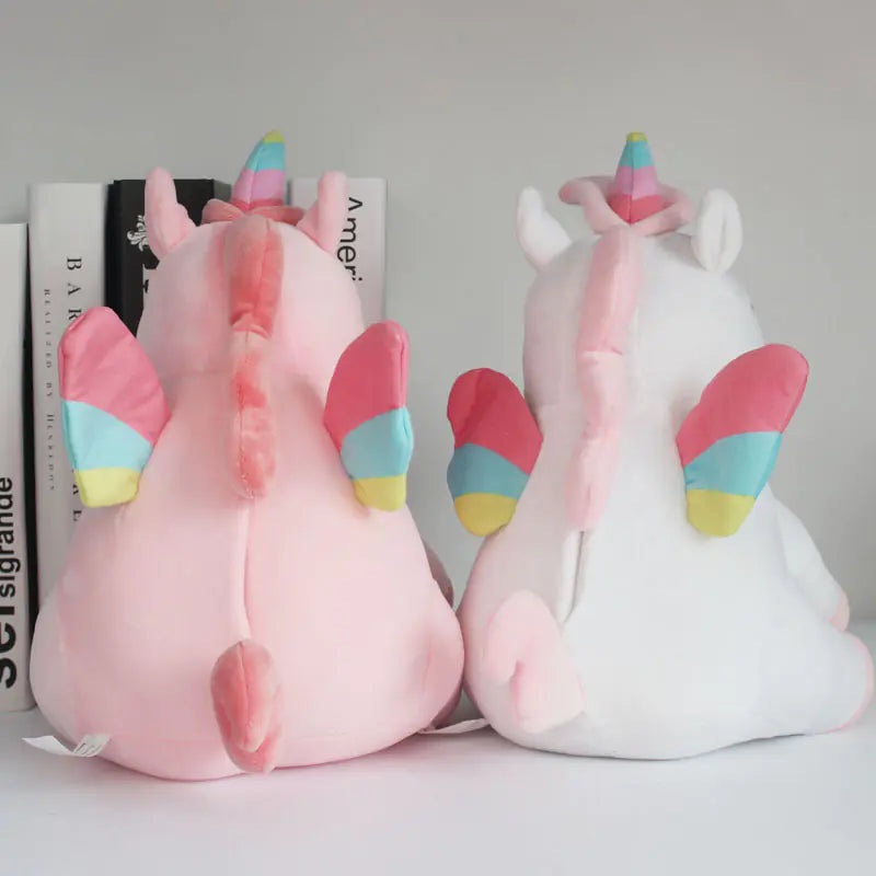 LED Rainbow Unicorn Plush Toy - Cute Stuffed Figure