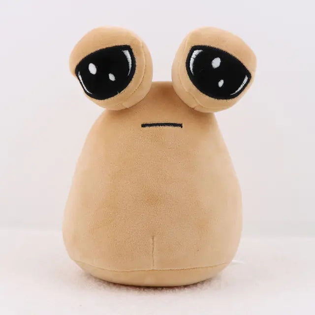 Pou Plush Toy - Soft Stuffed Alien Doll for Kids