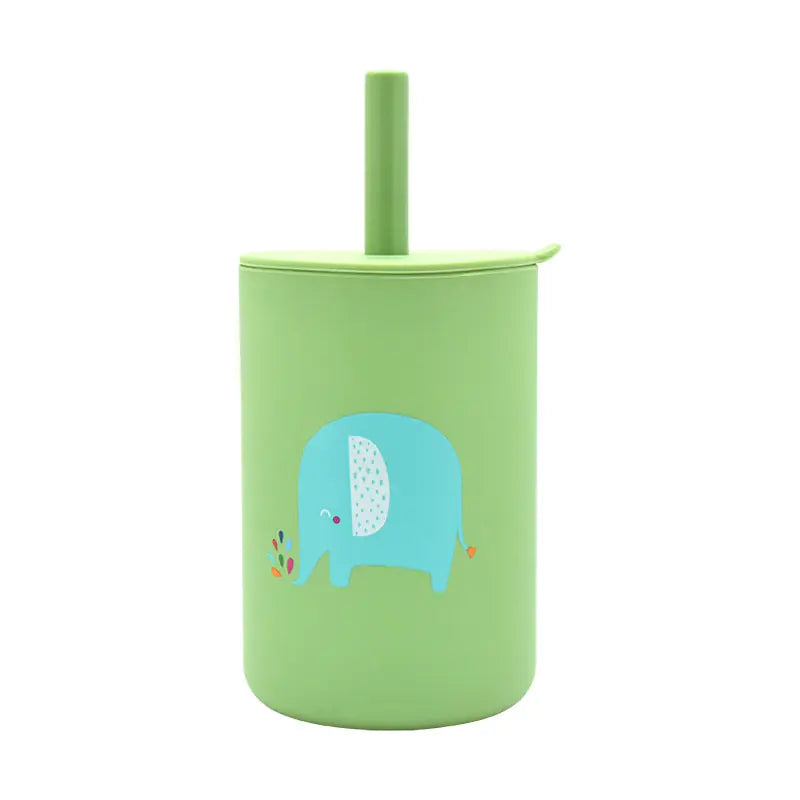 Spill-Proof Baby Silicone Sippy Cup