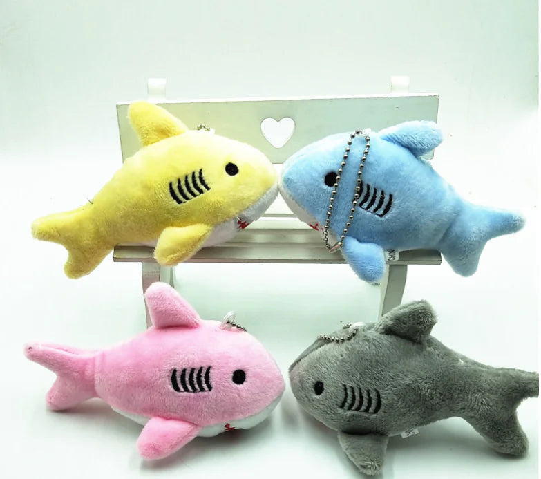 Sea Buddy Shark & Whale Plush Keyrings (12CM)