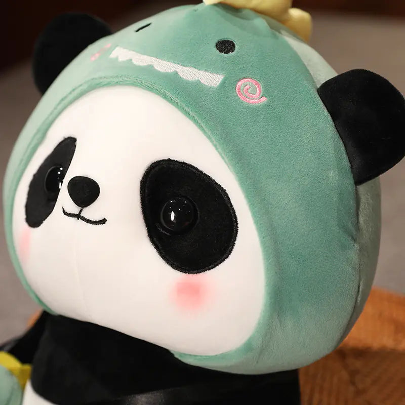 Charming Panda Plush Companions