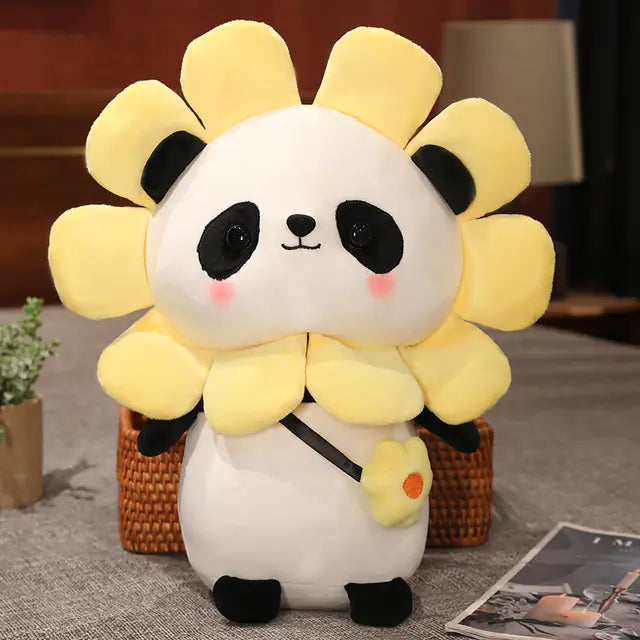 Charming Panda Plush Companions
