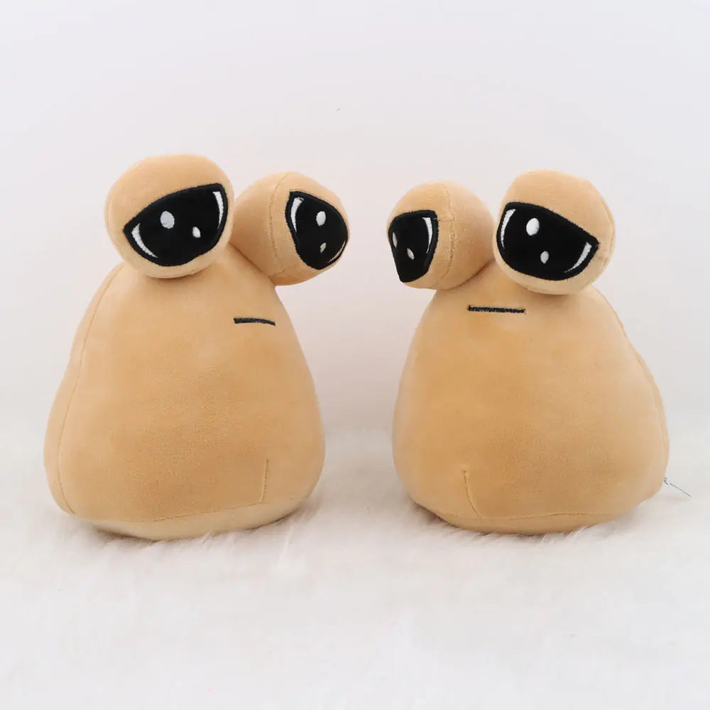 Pou Plush Toy - Soft Stuffed Alien Doll for Kids