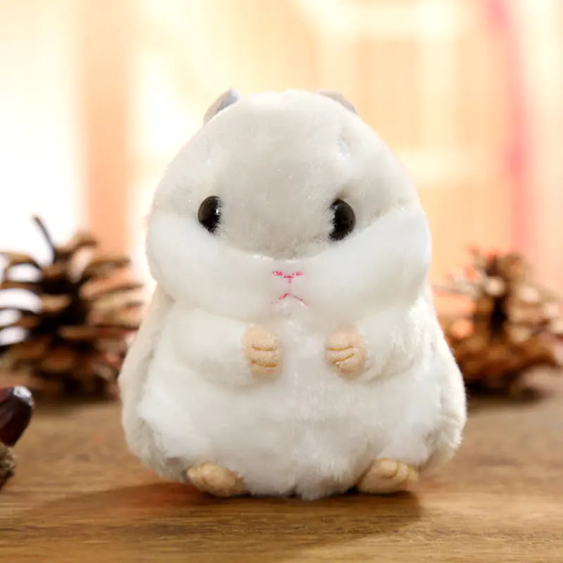 Cute Hamster Plush Toy Keychain for Kids (Small Size)