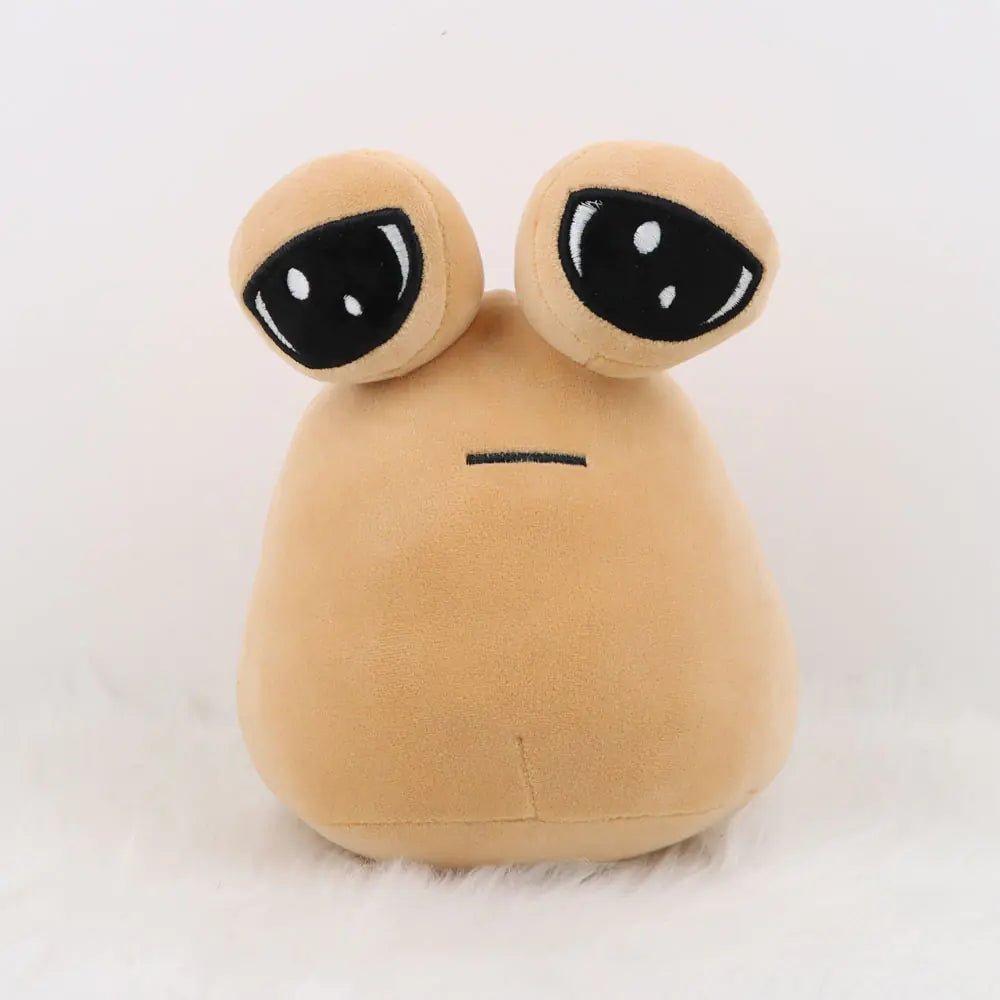 Pou Plush Toy - Soft Stuffed Alien Doll for Kids