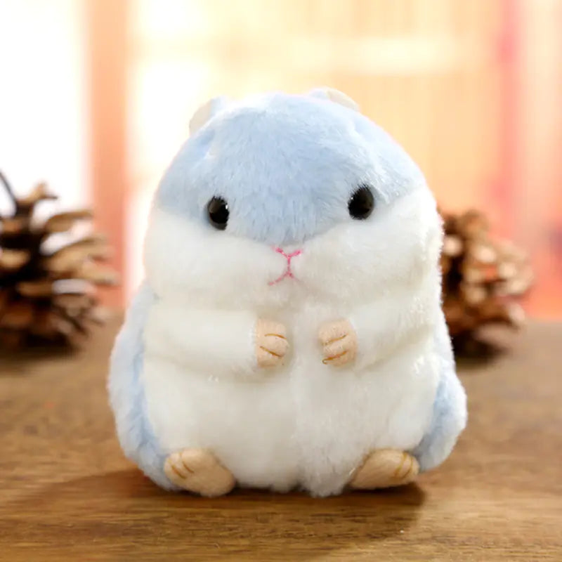 Cute Hamster Plush Toy Keychain for Kids (Small Size)