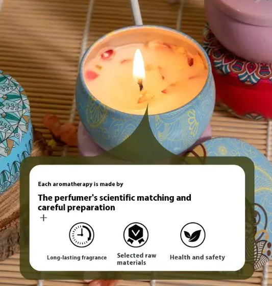 Essential Oil & Petal Aroma Candle