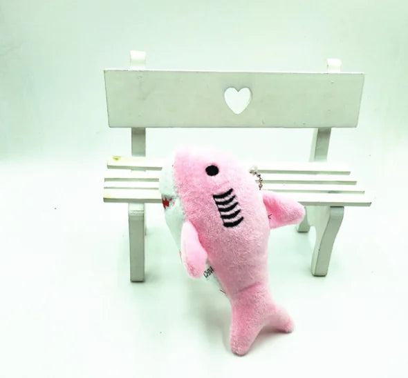 Sea Buddy Shark & Whale Plush Keyrings (12CM)