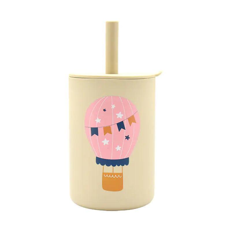 Spill-Proof Baby Silicone Sippy Cup