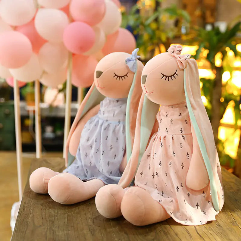 Soft Stuffed Rabbit Plush Toy for Infants and Kids