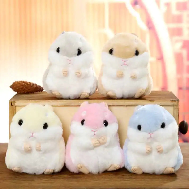 Cute Hamster Plush Toy Keychain for Kids (Small Size)