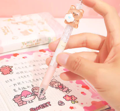 Charming Bear Gel Pen - 0.5mm for Students