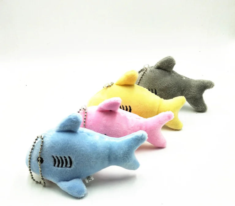 Sea Buddy Shark & Whale Plush Keyrings (12CM)