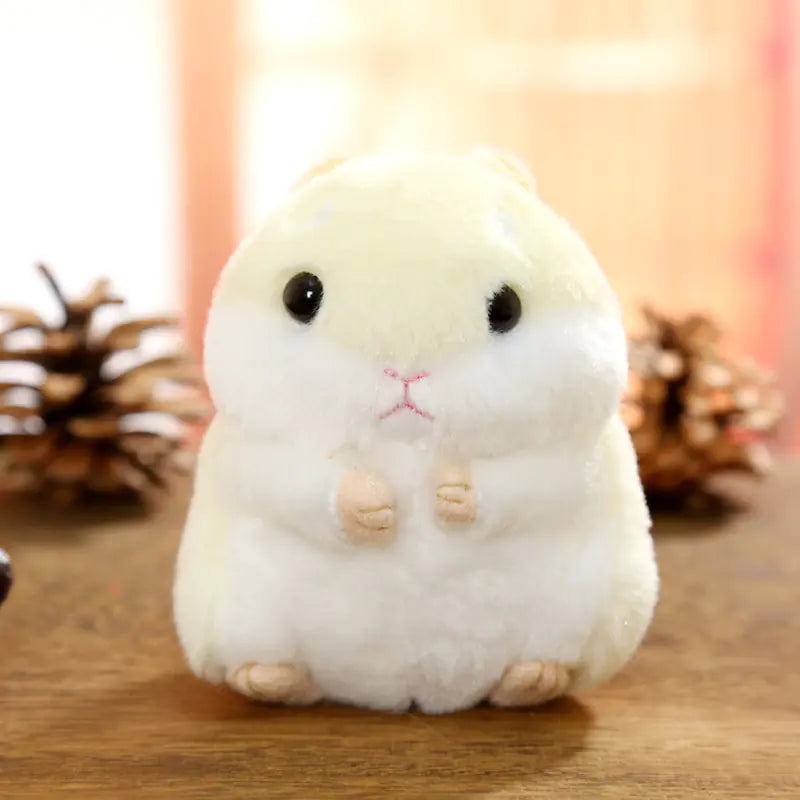 Cute Hamster Plush Toy Keychain for Kids (Small Size)