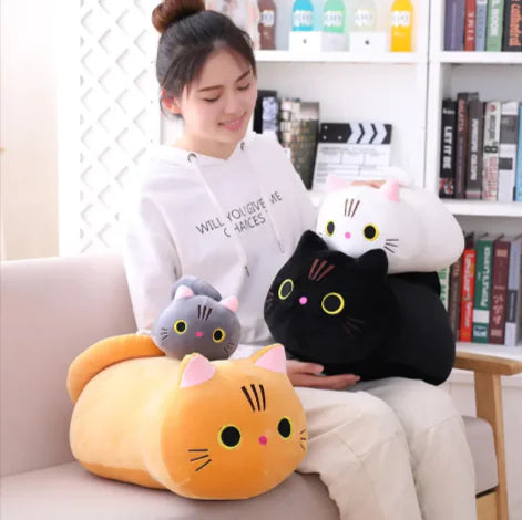 Charming Plush Cartoon Cushion