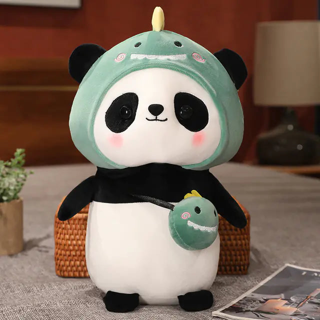Charming Panda Plush Companions