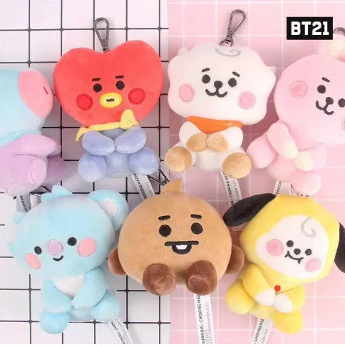 Cute Plush Keychain Bag Charm Accessory