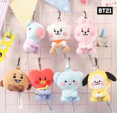Cute Plush Keychain Bag Charm Accessory