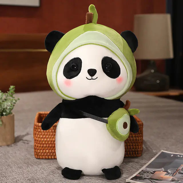 Charming Panda Plush Companions