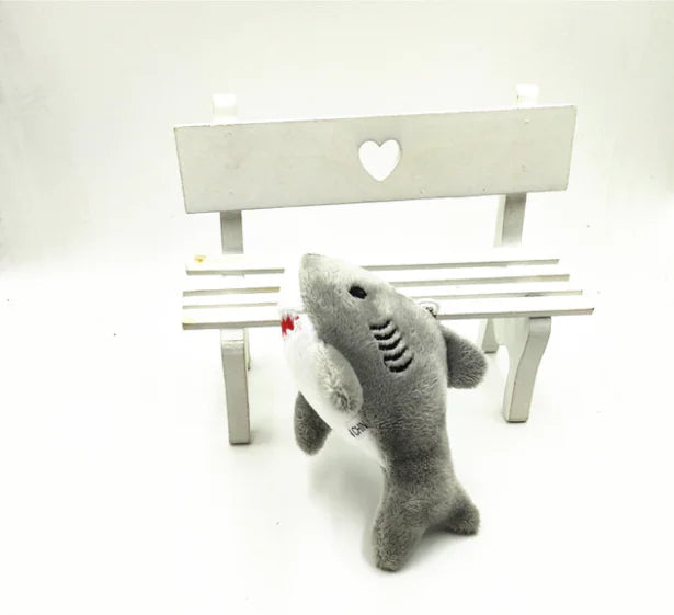 Sea Buddy Shark & Whale Plush Keyrings (12CM)